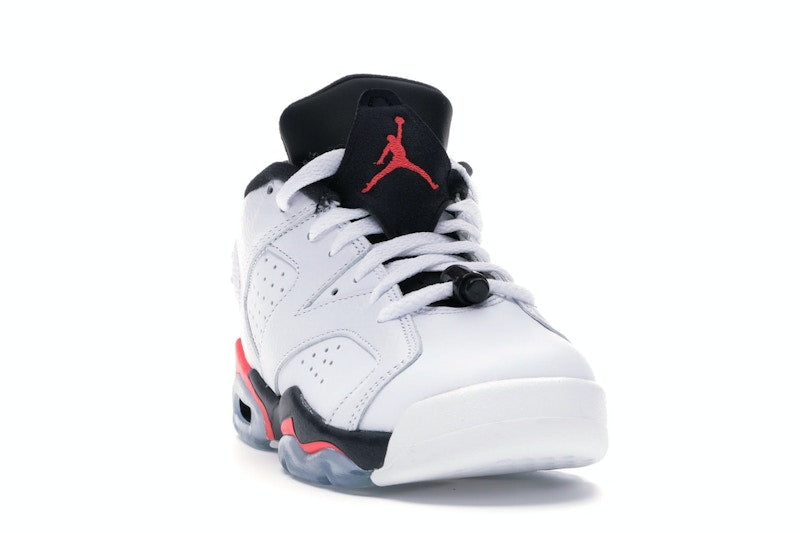 Jordan 6 Retro Low White Infrared 23 Black (GS)