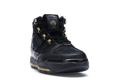 Nike LeBron Zoom 3 Black Metallic Gold