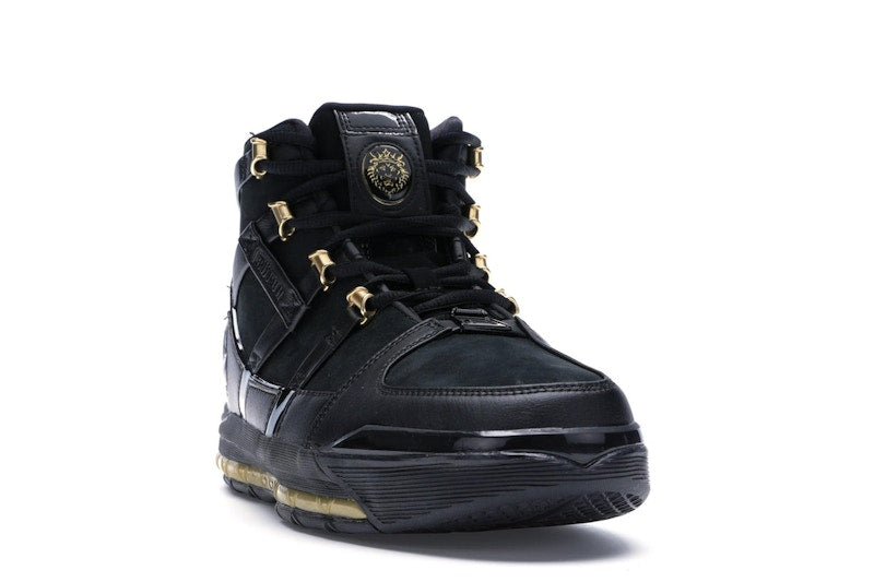 Nike LeBron Zoom 3 Black Metallic Gold