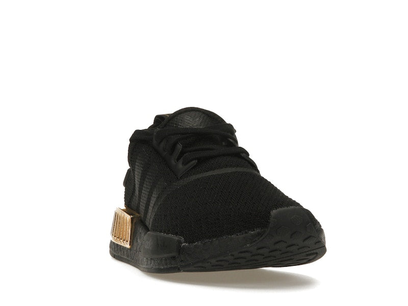adidas NMD R1 Triple Black Gold Metallic (Women's)