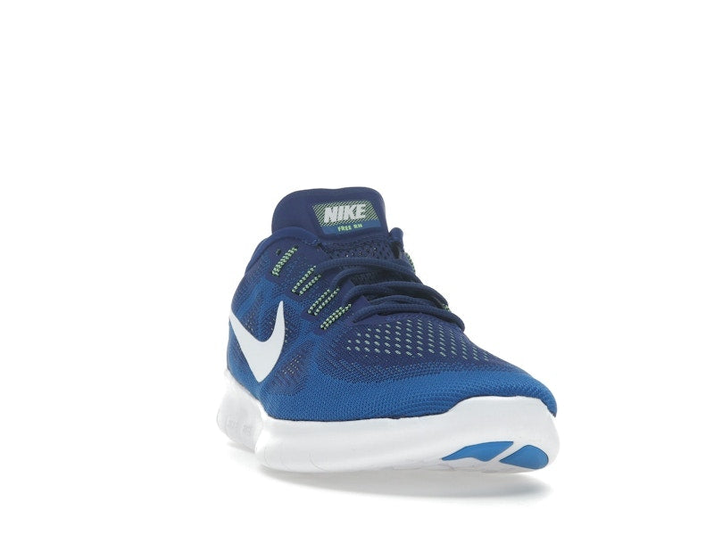 Nike Free Rn 2017 Deep Royal Blue White-Soar