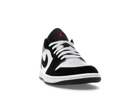 Jordan 1 Low SE White Fire Red Black Matte Silver