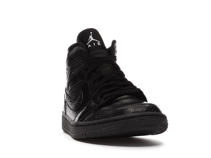 Jordan 1 Mid Black Snakeskin (Women's)