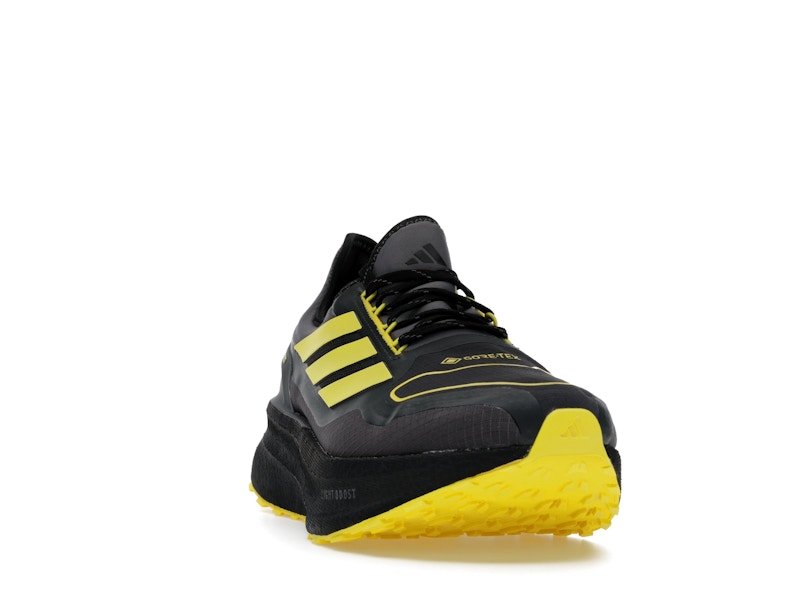 adidas Ultra Boost 5 Gore-Tex Carbon Black Grey Yellow