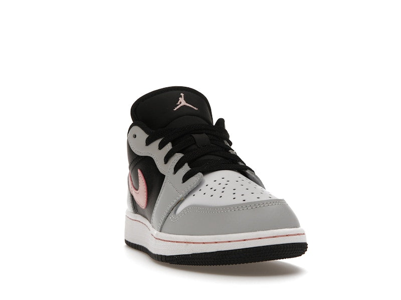 Jordan 1 Low Black Grey Pink (GS)