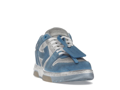 OFF-WHITE OOO Low Out Of Office Suede White Light Blue