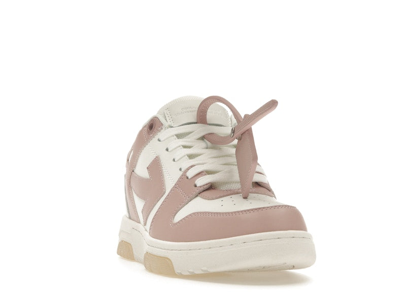 OFF-WHITE Out Of Office "OOO" Low Tops White Pink (Women's)