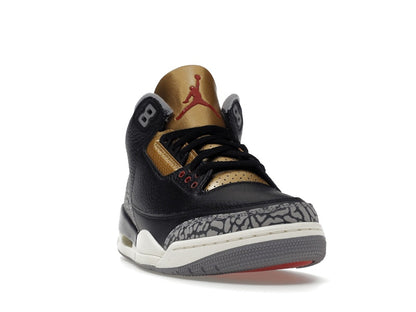 Jordan 3 Retro Black Cement Gold (Women's)