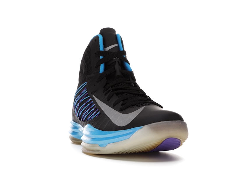 Nike Hyperdunk Plus Black Blue Glow