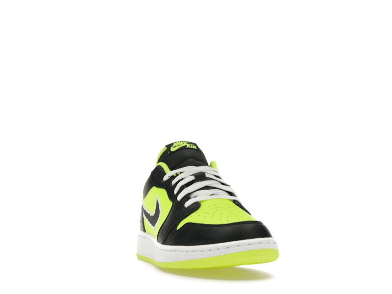 Jordan 1 Low SE Black Cat Volt (GS)