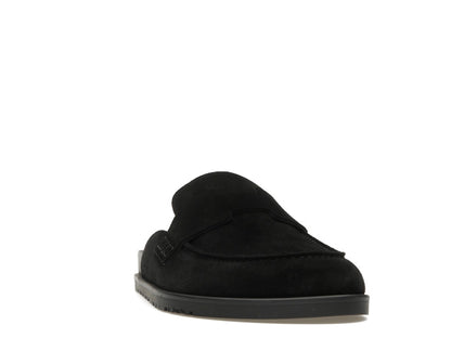 Hermes Go Mule Noir Suede Calkfskin (Men's)