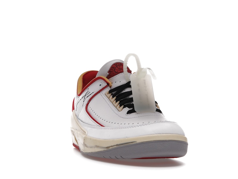 Jordan 2 Retro Low SP Off-White White Red