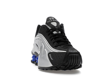 Nike Shox R4 Metallic Silver Black Racer Blue (Women's)
