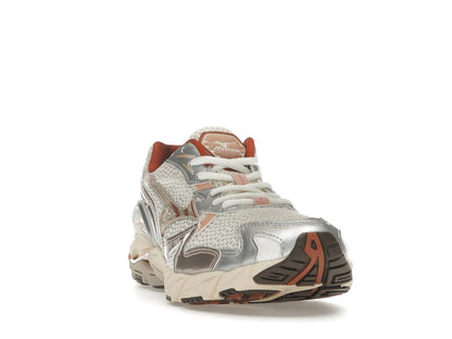 Mizuno Wave Rider 10 White Silver Orange
