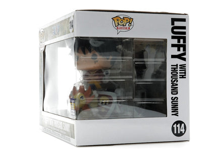 Funko Pop! Rides One Piece Luffy with Thousand Sunny 2022 Winter Convention Exclusive Figure #114