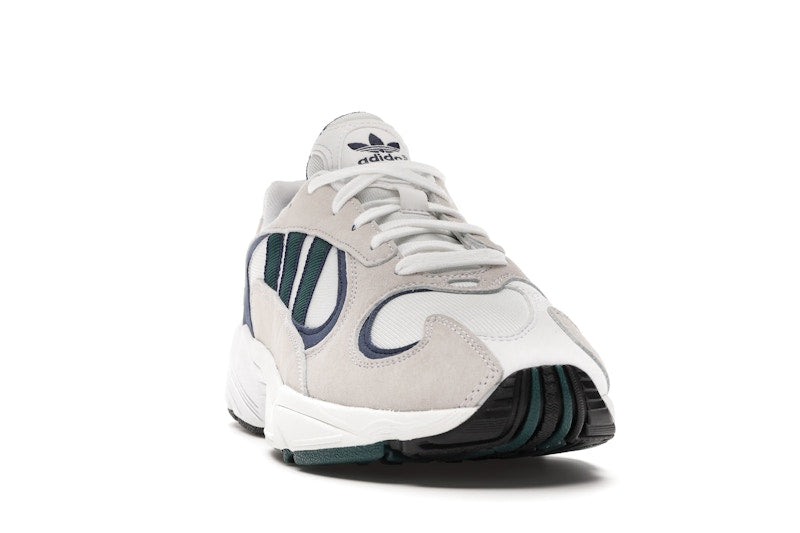 adidas Yung-1 White Noble Green Dark Blue