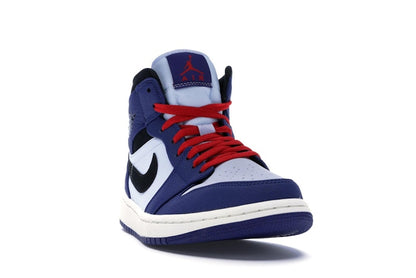 Jordan 1 Mid Deep Royal Blue Black