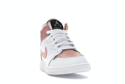 Jordan 1 Mid White Rose Gold (GS)