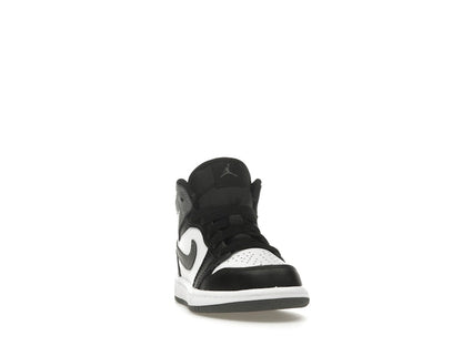 Jordan 1 Mid Black White Iron Grey (PS)