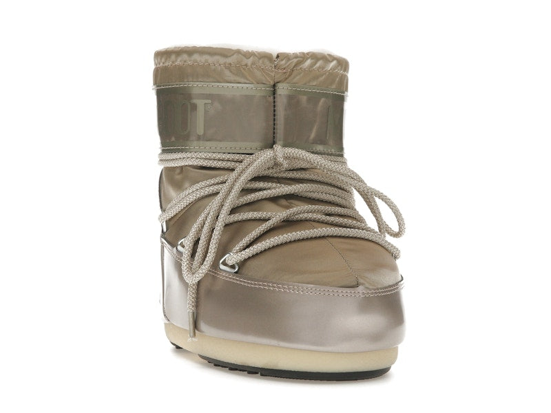 Moon Boot Icon Low Boot Glance Platinium