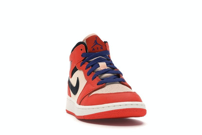 Jordan 1 Mid Team Orange Black (GS)