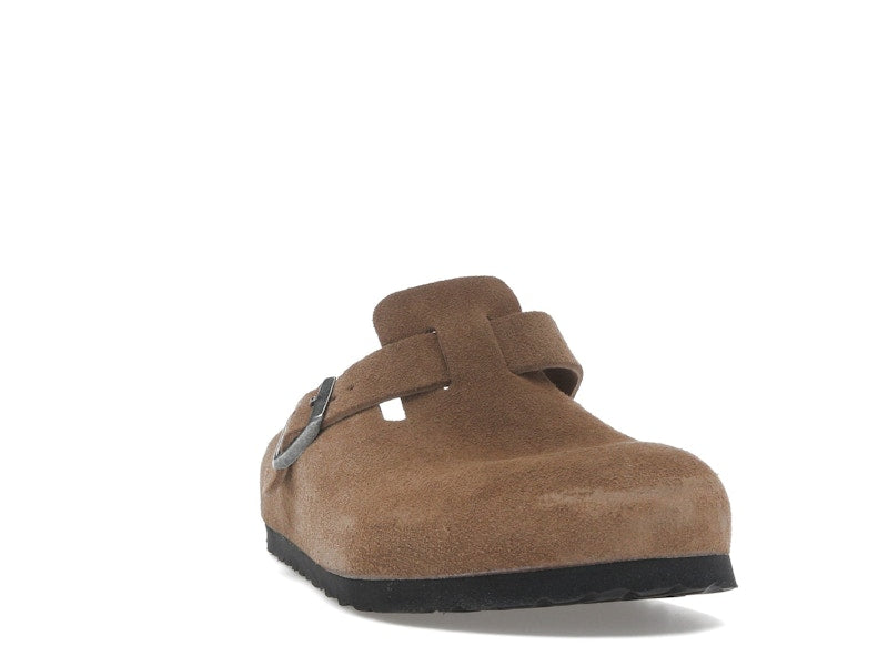 Birkenstock Boston Soft Footbed Suede Dark Tea Tonal