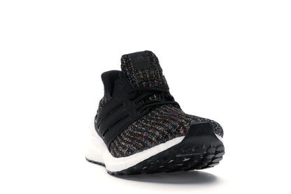 adidas Ultra Boost 4.0 Black Multi-Color White Heel Cage