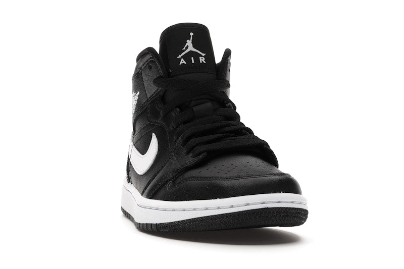 Jordan 1 Mid Black White (Women's)
