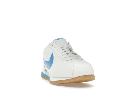 Nike Cortez Leather Sail Gum Yellow Light Photo Blue