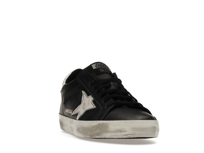 Golden Goose Super-Star Black White Leather