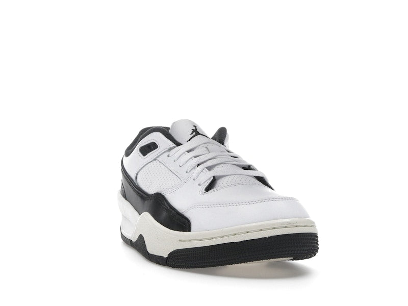 Jordan Flight Court White Black Sail