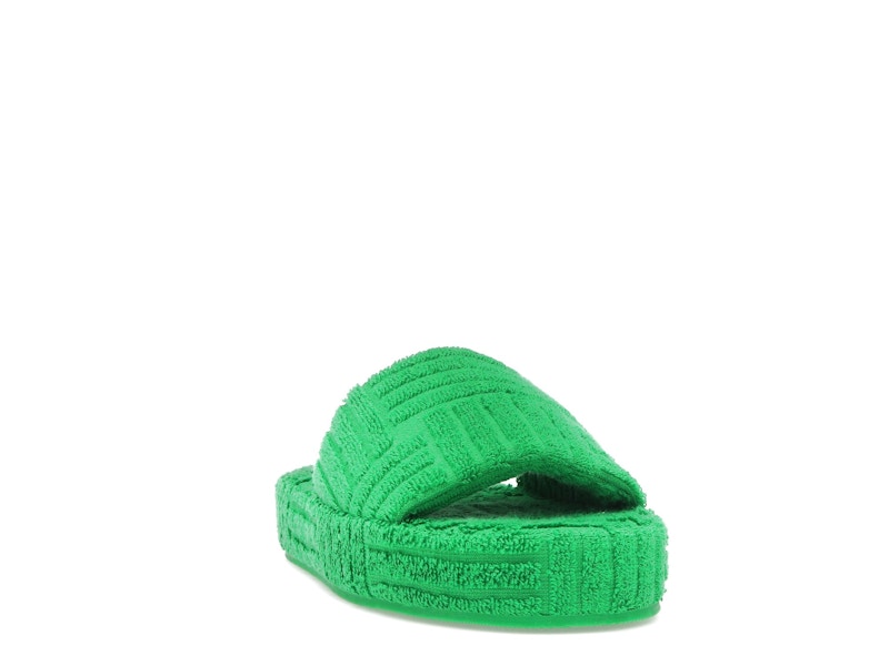 Bottega Veneta Resort Sponge Slide Grass (Womens)