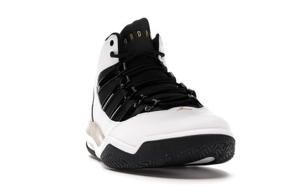 Jordan Max Aura White Metallic Gold Black