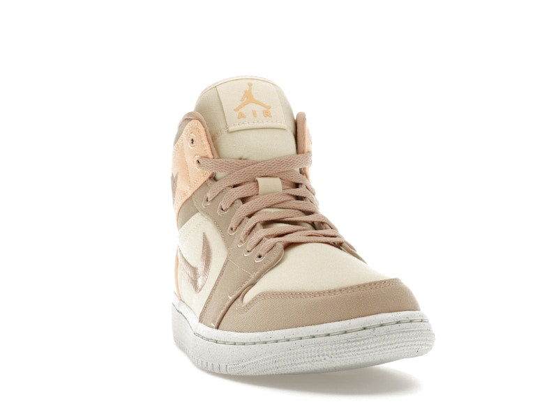 Jordan 1 Mid SE Canvas Khaki (Women's)