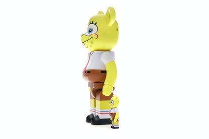 Bearbrick Spongebob 100% & 400% Set Yellow