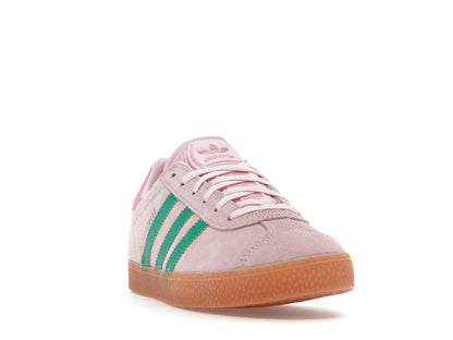 adidas Gazelle Clear Pink Court Green (GS)