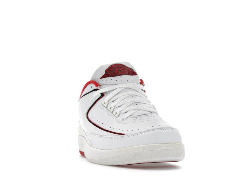 Jordan 2 Retro Low White Varsity Red