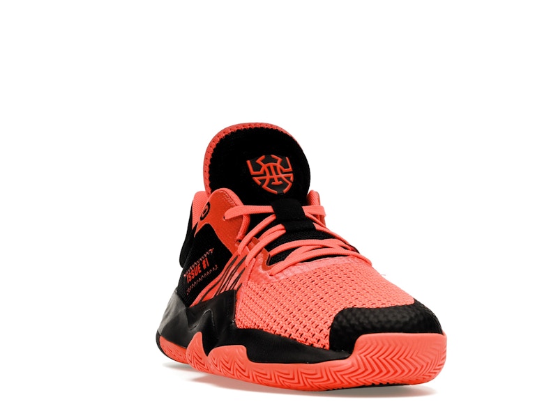 adidas D.O.N. Issue #1 Core Black Solar Red