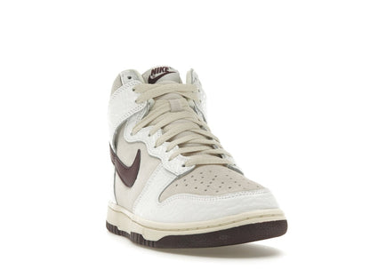 Nike Dunk High Light Orewood Brown Burgundy Crush (Women's)