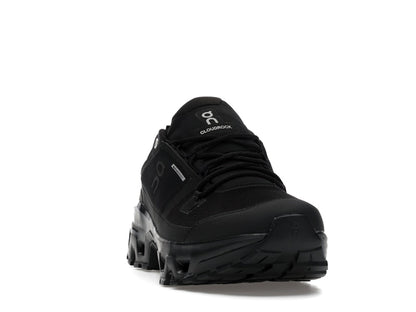 On Running Cloudrock Low Waterproof All Black