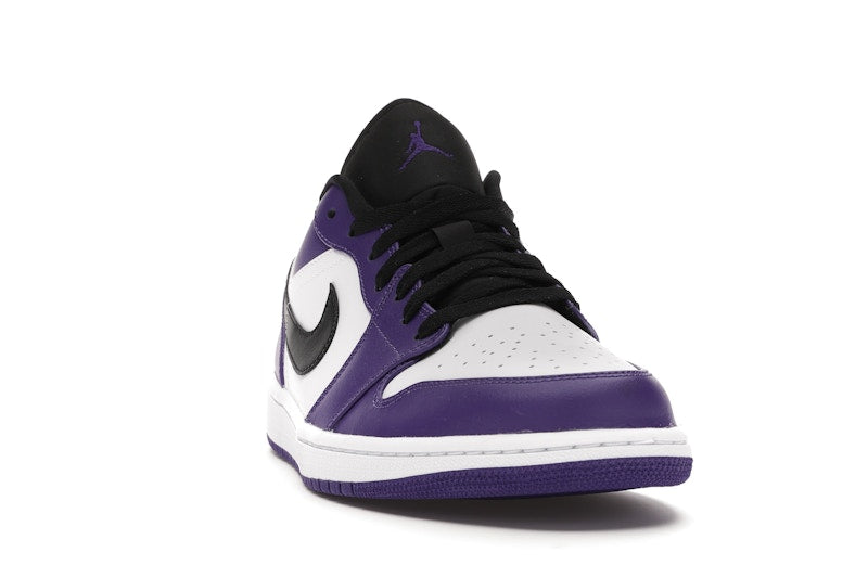 Jordan 1 Low Court Purple White