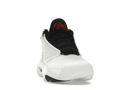 Jordan Max Aura 4 White Black University Red