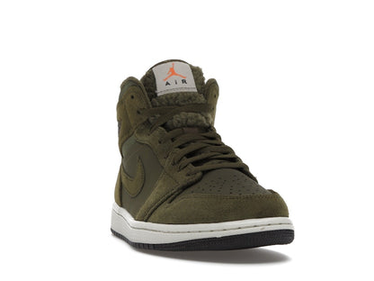Jordan 1 Mid Olive Canvas (2018)