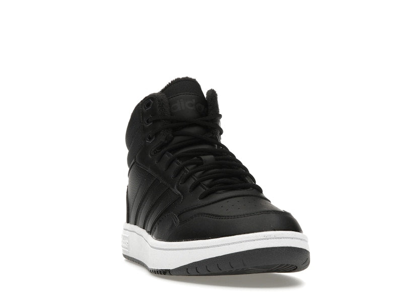 adidas Hoops 3.0 Mid Classic Fur Lining Winterized Core Black Cloud White