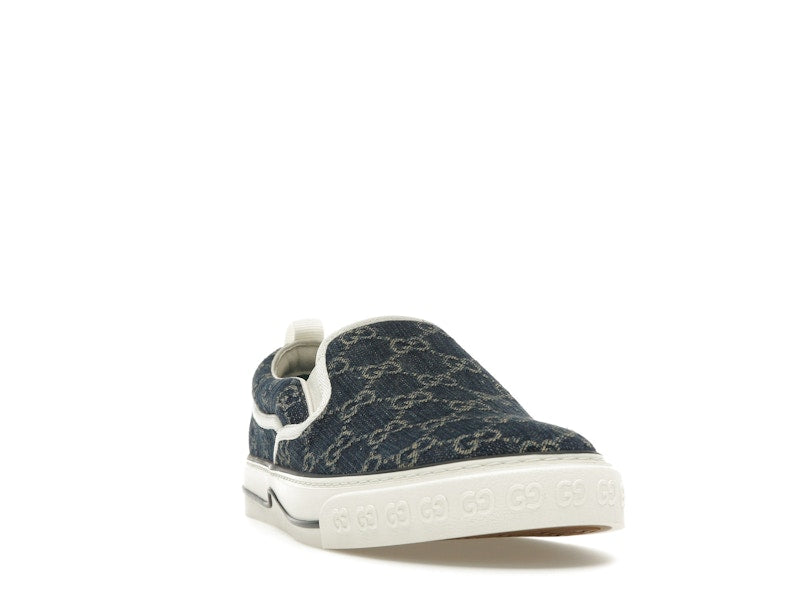 Gucci Tennis 1977 Slip On Denim