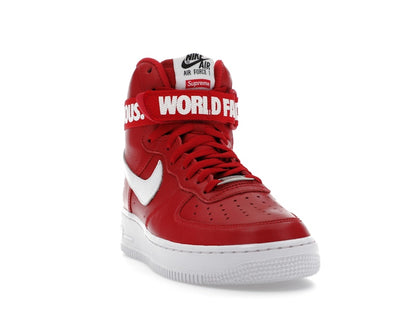 Nike Air Force 1 High Supreme World Famous Red