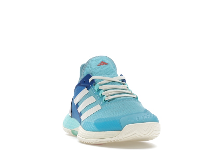 adidas Adizero Ubersonic 4.1 Light Aqua Off White Flash Aqua