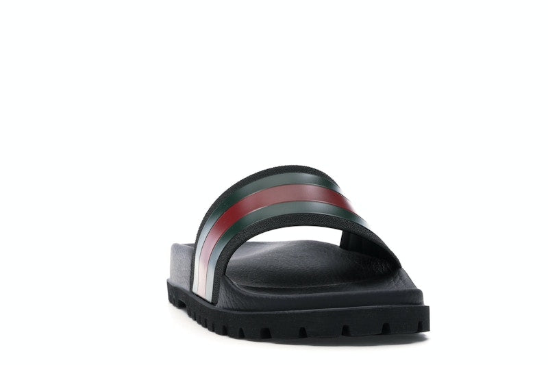 Gucci Web Slide Sandal Black