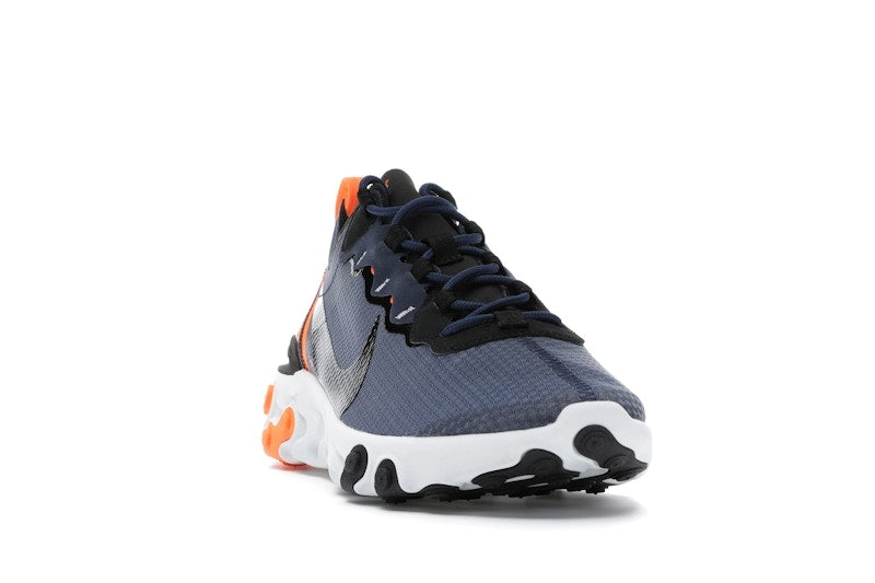 Nike React Element 55 SE Midnight Navy Total Orange