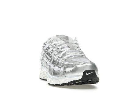 Nike P-6000 White Blue Tint Sail Metallic Silver (Women's)